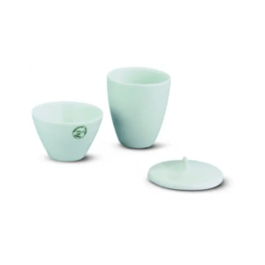 Creuset en porcelaine avec couvercle forme basse – 135°C Professionnel