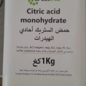 acide citrique monohydrate 1Kg marque Specilab