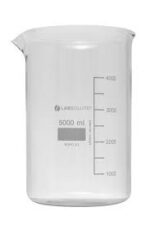 bécher en verre 5 litres marque Isolab