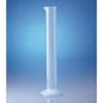 éprouvette en polypropylène translucide - graduations moulées 100 ml