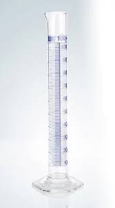 éprouvette graduée classe A 100ML (schott duran ) hirschmann