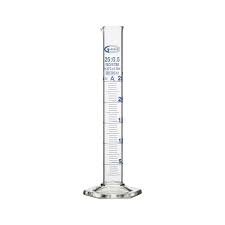 éprouvette graduée classe A  25mL (schott duran ) hirshmann
