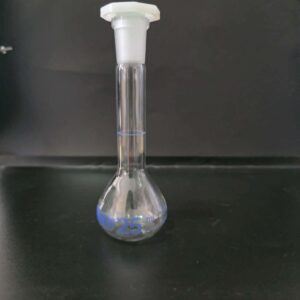 fiole jaugée class A verre clair NS 12/21 25ML (schott duran )hirschmann