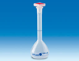 fiole jaugée en polypropylene 1000ml marque isolab