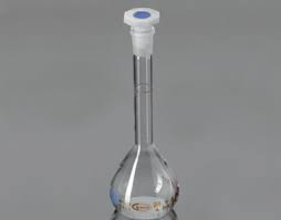 fiole jaugée en verre 50ml marque joanlab