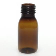 flacon ambré en pp 125ml