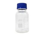 flacon clair iso avec bouchon bleu  50ml marque Glassco