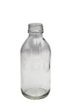 flacon en verre clair  200ml