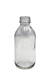 flacon en verre clair  200ml