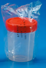 pot stérile bouchon rouge 60ml