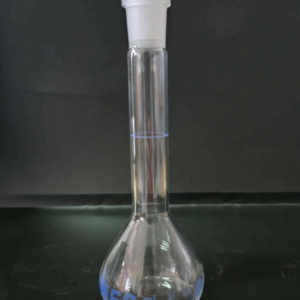 fiole jaugée classe A verre clair NS 14/23 50ML (schott duran ) hirschmann