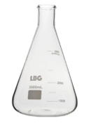 erlenmayer en verre 3000ml/labox