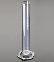 éprouvette en verre  50ml/glassco