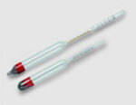 lactodensimètre avec thermomètre 0-40°C 1.015 marque Gerber