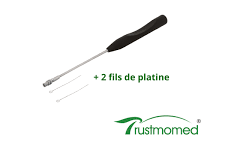 manche pasteur plus anse de platine 200mm Trustmomed