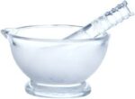 mortier en verre avec pillon 300mm Joanlab