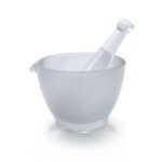 mortier en verre avec pilon 150mm Joanlab