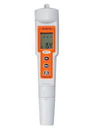 pH mètre portable orange