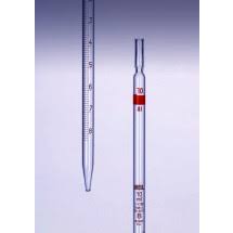 pipette graduée en verre 2 ml marque Olab