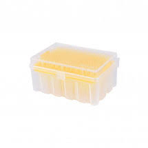 rack pour embout jaune ( 96 trous)