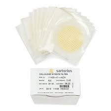 filtre membrane en nitrocellulose 0,22um 47mm Sartorius