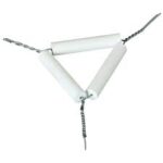 triangle céramique pour bec bunsen