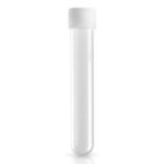 tube en verre fond rond bouchon blanc 16x100mm marque Isolab