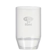 verre fritté N:5 H*D: 5*4,5 50ml marque isolab